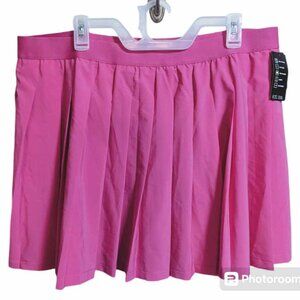 IDEOLOGY women's active pleated skort pink  2X w-145